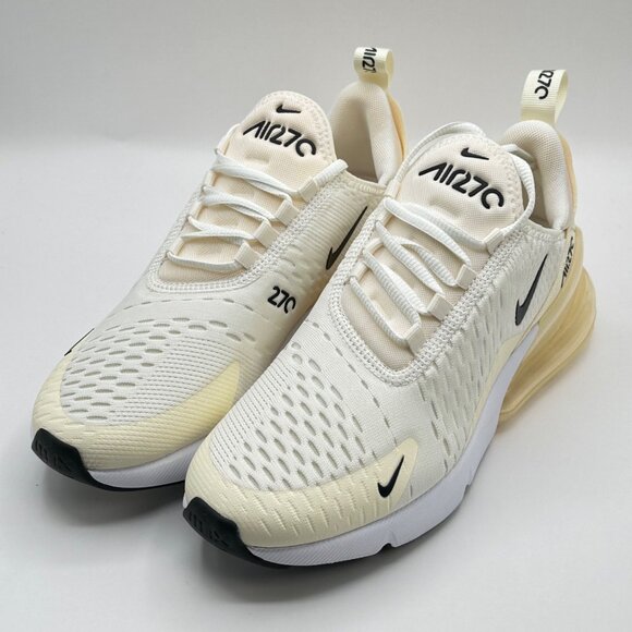Women's Nike Air Max 270 Sail/Black-Coconut Milk AH6789-124 Size 6.5 NEW - Picture 2 of 8